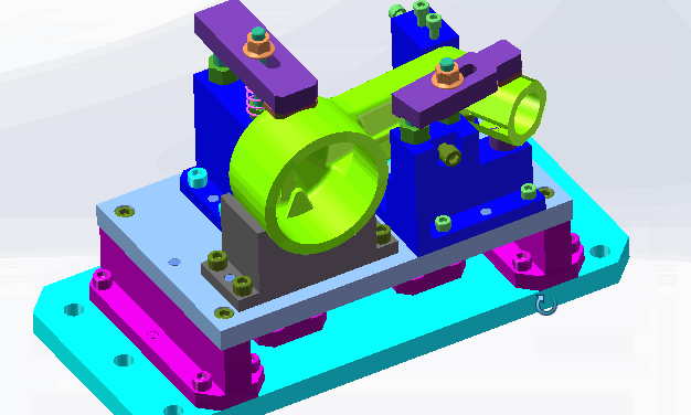 加工中心夾具的設(shè)計(jì)圖片 加工中心夾具的設(shè)計(jì)圖片