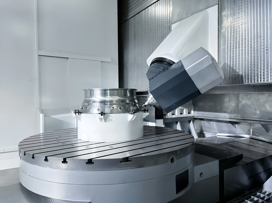 五軸機床加工廓輪